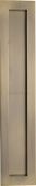 C1855 300-AT Heritage Brass Rectangular Flush Pull 300 x 58mm Antique Brass finish