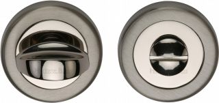 V0678-MC Heritage Brass Thumbturn & Emergency Release Mercury Finish (Satin Nickel And Polished Nickel)
