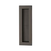 C1865 175-MB Heritage Brass Reeded  Rectangular Flush Pull 175 x 58mm Matt Bronze finish