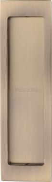 Click Here To Enlarge This Photo Of C1872-AT Heritage Brass Flush Pull 197mm Antique Brass finish