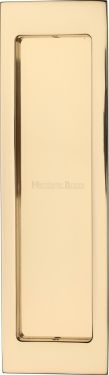 Click Here To Enlarge This Photo Of C1872-PB Heritage Brass Flush Pull 197mm Polished Brass finish