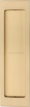 Click Here To Enlarge This Photo Of C1872-SB Heritage Brass Flush Pull 197mm Satin Brass finish