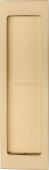 C1872-SB Heritage Brass Flush Pull 197mm Satin Brass finish