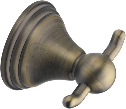 Click Here To Enlarge This Photo Of CAM-HOOK-MA M.Marcus 'Cambridge' Double Robe Hook Antique Bronze Finish