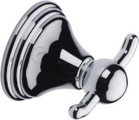 CAM-HOOK-PC M.Marcus 'Cambridge' Double Robe Hook Polished Chrome Finish
