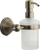 CAM-SOAP-MA Heritage Brass 'Cambridge' Soap Dispenser with High Quality Pump Antique Bronze Finish