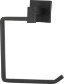 CHE-RING-BLK M.Marcus 'Chelsea' Towel Ring Matt Black Finish
