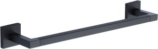 CHE-TOWEL-45-BL M.Marcus 'Chelsea' Single Towel Rail 450mm Matt Black Finish