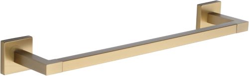 Click Here To Enlarge This Photo Of CHE-TOWEL-45-SB M.Marcus 'Chelsea' Single Towel Rail 450mm Satin Brass Finish