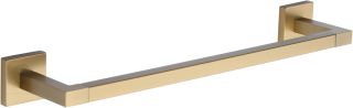 CHE-TOWEL-45-SB M.Marcus 'Chelsea' Single Towel Rail 450mm Satin Brass Finish