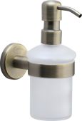 OXF-SOAP-MA Heritage Brass 'Oxford' Soap Dispenser with High Quality Grade 304 SS Pump Antique Bronze Finish