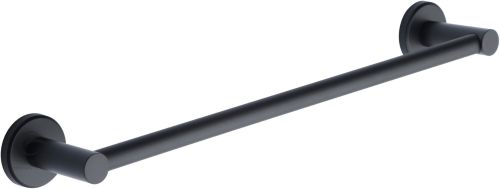 Click Here To Enlarge This Photo Of OXF-TOWEL-45-BL M.Marcus 'Oxford' Single Towel Rail 450mm Matt Black Finish