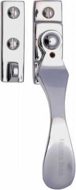 Click Here To Enlarge This Photo Of V1005-PC Heritage Brass Casement Window Fastener Wedge Pattern Polished Chrome Finish