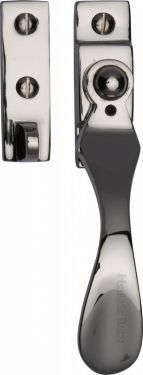 Click Here To Enlarge This Photo Of V1005-PNF Heritage Brass Casement Window Fastener Wedge Pattern Polished Nickel Finish