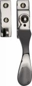 V1005-PNF Heritage Brass Casement Window Fastener Wedge Pattern Polished Nickel Finish