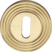 RR4000-SB Heritage Brass Key Escutcheon Satin Brass finish