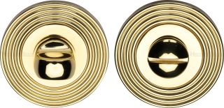 RR4049-PB Heritage Brass Thumbturn & Emergency Release Polished Brass finish