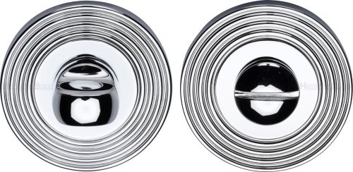 Click Here To Enlarge This Photo Of RR4049-PC Heritage Brass Thumbturn & Emergency Release Polished Chrome finish
