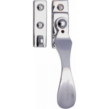 Click Here To Enlarge This Photo Of V1005W-PC Heritage Brass Casement Window Fastener Wedge Pattern Weather Stripped Design Polished Chrome Finish