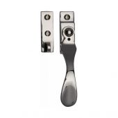 V1005W-PNF Heritage Brass Casement Window Fastener Wedge Pattern Weather Stripped Design Polished Nickel Finish