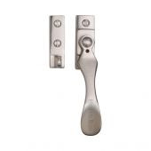 V1005W-SN Heritage Brass Casement Window Fastener Wedge Pattern Weather Stripped Design Satin Nickel Finish
