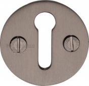 V1010-MB Heritage Brass Keyhole Escutcheon Matt Bronze Finish