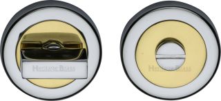 V4035-CB Heritage Brass Thumbturn & Emergency Release Chrome & Brass Finish