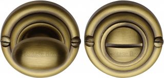 V1015-AT Heritage Brass Thumbturn & Emergency Release Antique Brass Finish