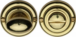 V1015-PB Heritage Brass Thumbturn & Emergency Release Polished Brass Finish