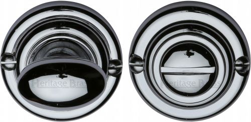 Click Here To Enlarge This Photo Of V1015-PC Heritage Brass Thumbturn & Emergency Release Polished Chrome Finish