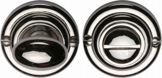 V1015-PNF Heritage Brass Thumbturn & Emergency Release Polished Nickel Finish