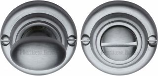 V1015-SC Heritage Brass Thumbturn & Emergency Release Satin Chrome Finish