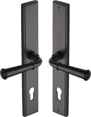 Click Here To Enlarge This Photo Of MP1932.LH-MB Heritage Brass 92mm Multi-Point Door Handle Lever Lock Colonial LH Design Matt Bronze finish