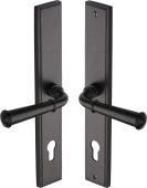 MP1932.LH-MB Heritage Brass 92mm Multi-Point Door Handle Lever Lock Colonial LH Design Matt Bronze finish