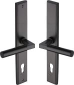 MP2259.RH-MB Heritage Brass 92mm Multi-Point Door Handle Lever Lock Bauhaus RH Design Matt Bronze finish