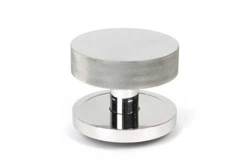 Click Here To Enlarge This Photo Of 46766 From the Anvil Polished Marine SS (316) Brompton Centre Door Knob (Plain)