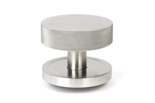 Click Here To Enlarge This Photo Of 46770 From the Anvil Satin Marine SS (316) Brompton Centre Door Knob (Plain)