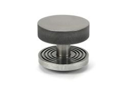 46764 From the Anvil Pewter Brompton Centre Door Knob (Beehive)