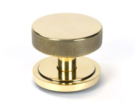 Click Here To Enlarge This Photo Of 46735 From the Anvil Aged Brass Brompton Centre Door Knob (Art Deco)
