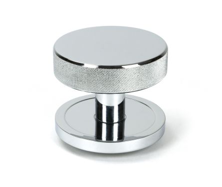 Click Here To Enlarge This Photo Of 46738 From the Anvil Polished Chrome Brompton Centre Door Knob (Plain)