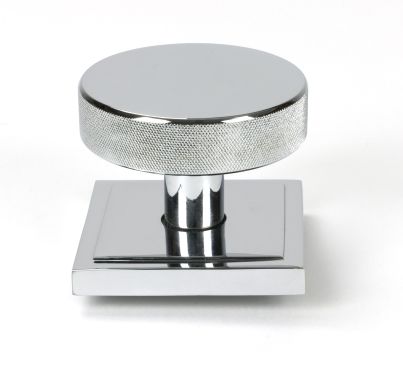 Click Here To Enlarge This Photo Of 46741 From the Anvil Polished Chrome Brompton Centre Door Knob (Square)