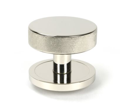 Click Here To Enlarge This Photo Of 46742 From the Anvil Polished Nickel Brompton Centre Door Knob (Plain)