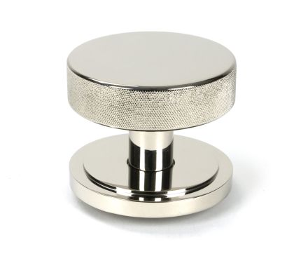 Click Here To Enlarge This Photo Of 46743 From the Anvil Polished Nickel Brompton Centre Door Knob (Art Deco)