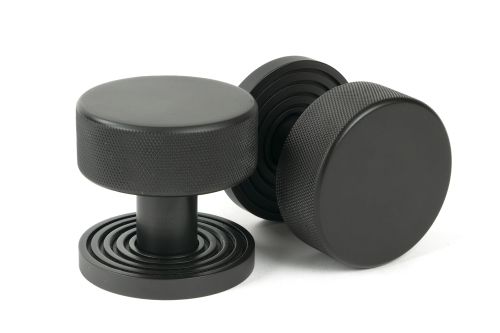 Click Here To Enlarge This Photo Of 46788 From the Anvil Aged Bronze Brompton Mortice/Rim Knob Set (Beehive)