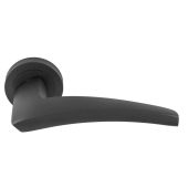 DU5ANT - Carlisle Brass Manital 'Dune' Lever on Round Rose - Anthracite