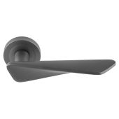 IN5ANT - Carlisle Brass Manital 'Intona' Lever on Round Rose - Anthracite