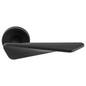 IN5BLK - Carlisle Brass Manital 'Intona' Lever on Round Rose - Matt Black