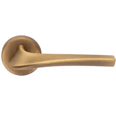 Click Here To Enlarge This Photo Of MS5AB - Carlisle Brass Manital 'Master' Lever on Round Rose - Antique Brass