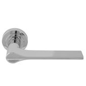 VV5CP - Carlisle Brass Manital 'Vela' Lever on Round Rose - Polished Chrome
