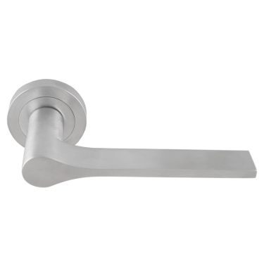 Click Here To Enlarge This Photo Of VV5SC - Carlisle Brass Manital 'Vela' Lever on Round Rose - Satin Chrome